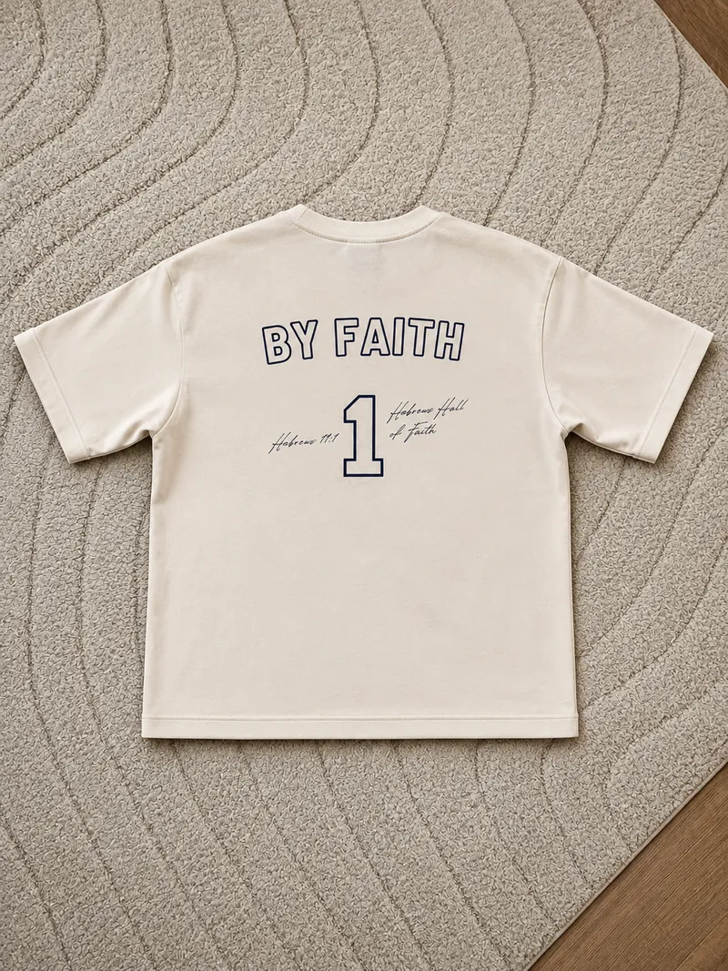 We Walk T-shirt Cream